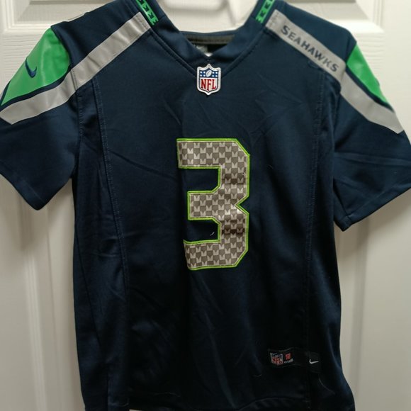 NFL SEAHAWKS BOYS JERSEY/ TEE - Picture 1 of 3